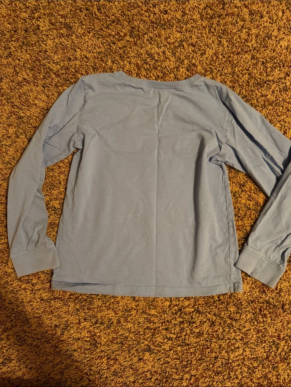 Life Is Good Light Blue Long-Sleeve Tee with Heart of Dogs Graphic